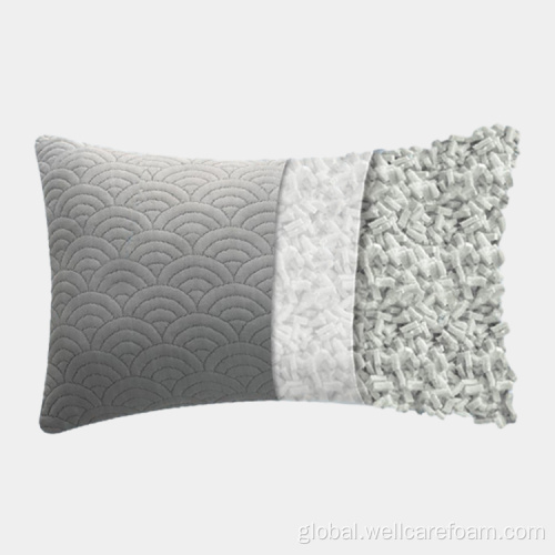 Gel Memory Foam Pillow Customizable perforated elastic visco pillow Manufactory